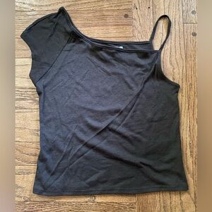 Urban Outfitters Black Asymmetrical Camisole